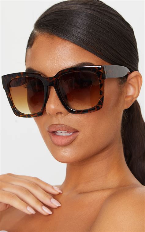 square-frame double g sunglasses|oversized square frame sunglasses.